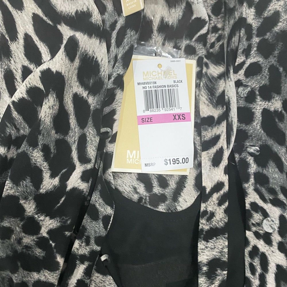 Leopard-Print Flare Shirtdress